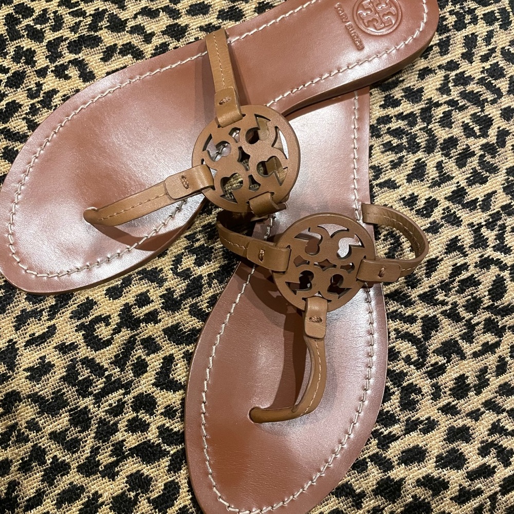 Tory Burch, mini Miller sandals, size 9